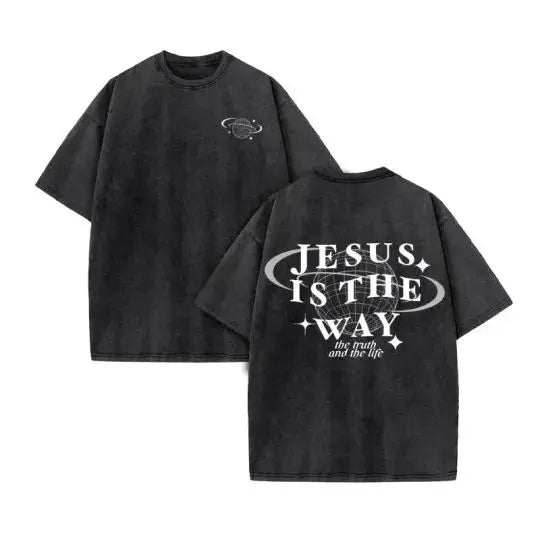 Jesus King Vintage Oversized Tee