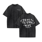 Jesus King Vintage Oversized Tee