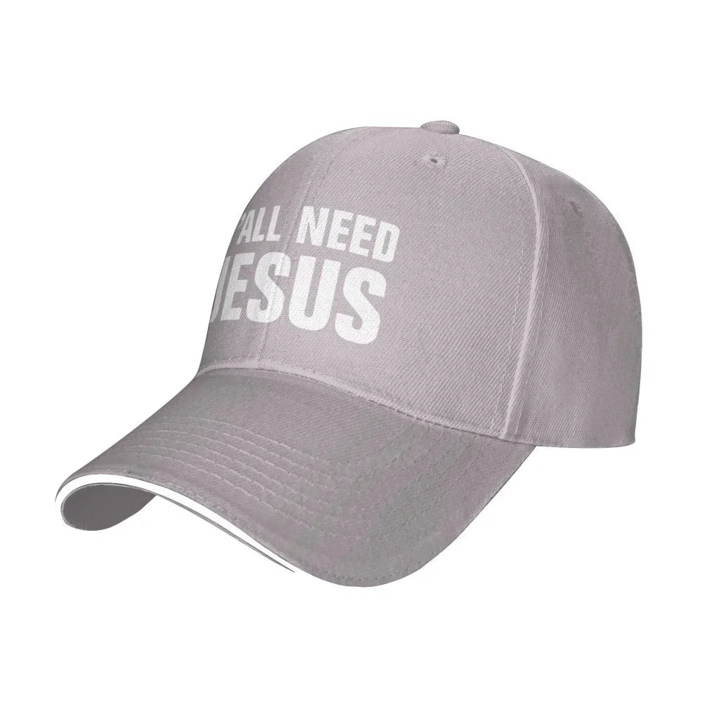 Jesus Letter Trucker Cap