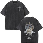 Jesus Faith Over Fear Bible Verse Tee