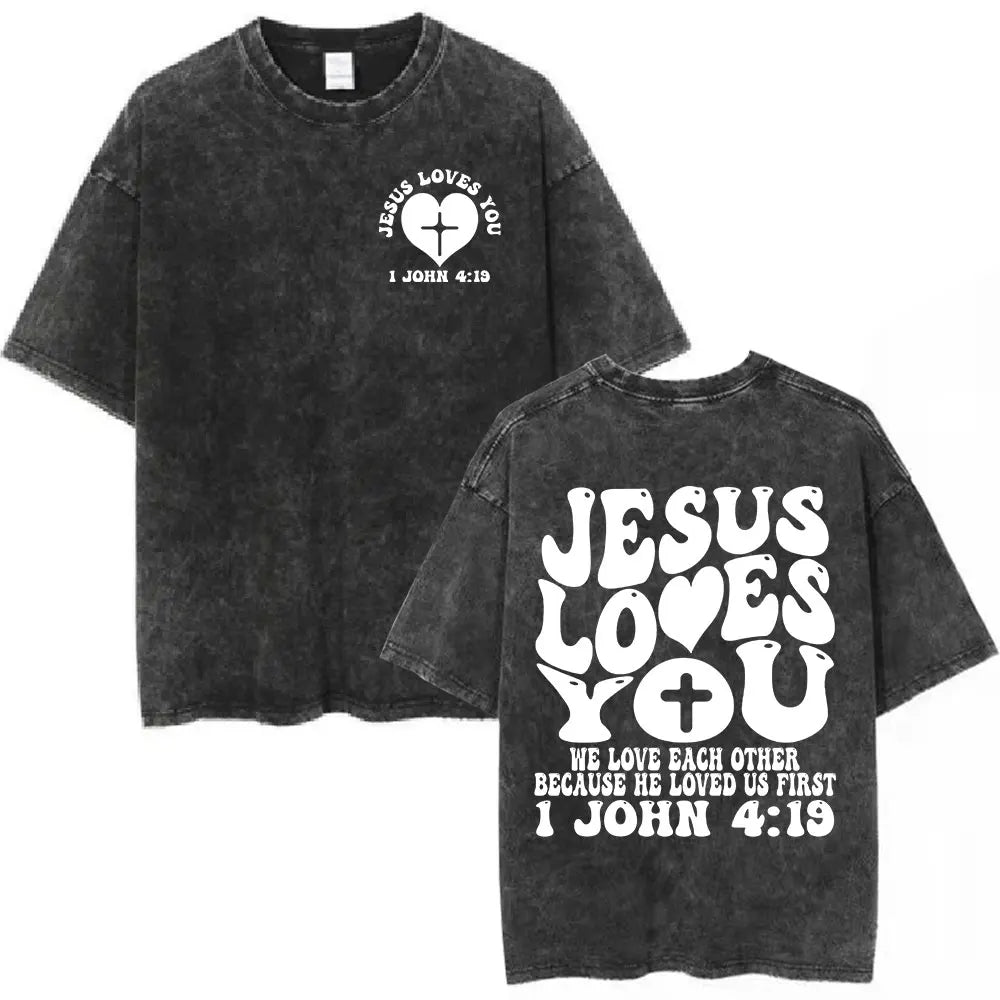 Bible Text Retro Tee
