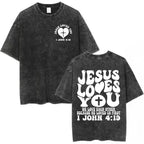Bible Text Retro Tee