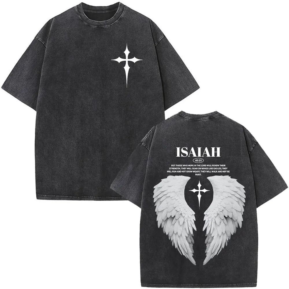 Jesus Faith Over Fear Bible Verse Tee