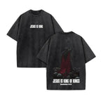 Jesus Print Washed Tee