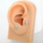 Crown Cross Pendant Necklace