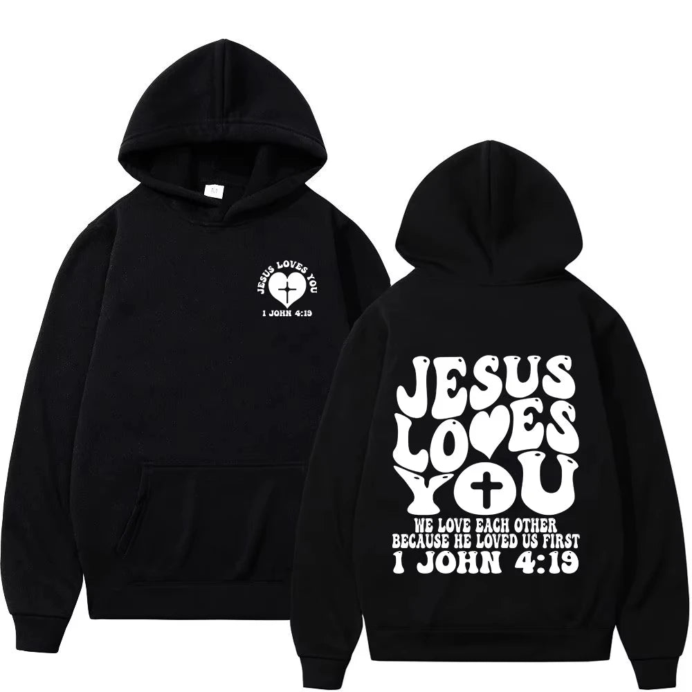 Jesus Faith Over Fear Hoodie