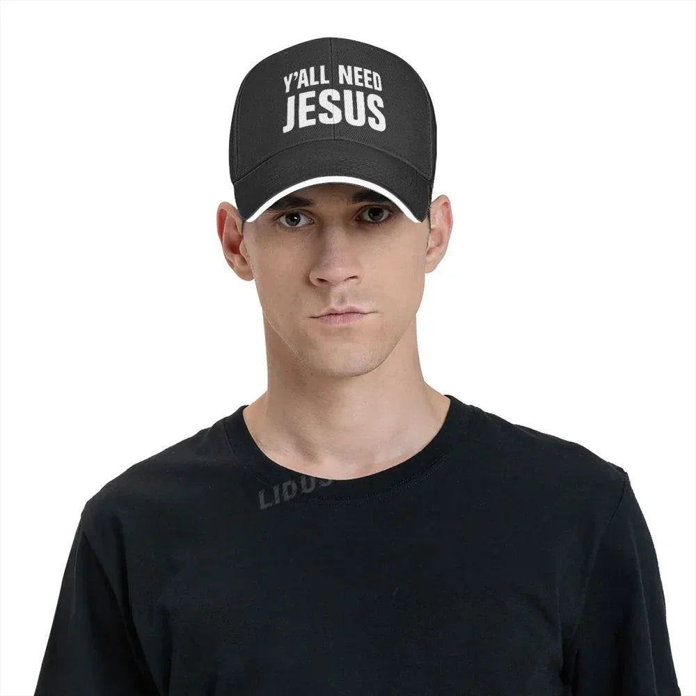 Jesus Letter Trucker Cap