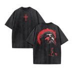 Jesus Print Washed Tee