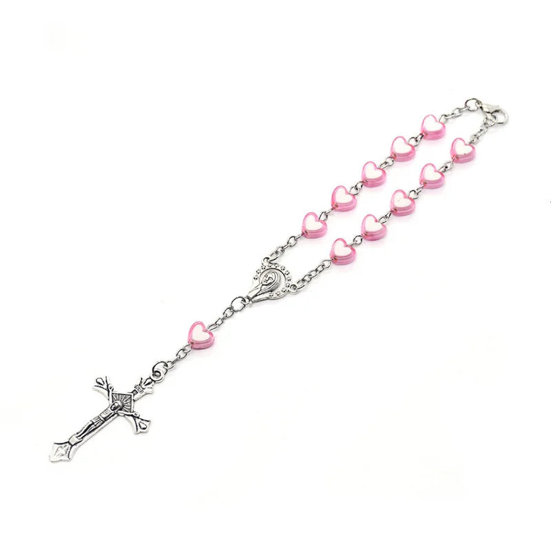Seven Bitter Rosary Necklace