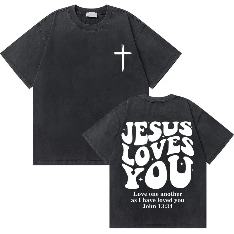 Jesus Faith Over Fear Verse Tee