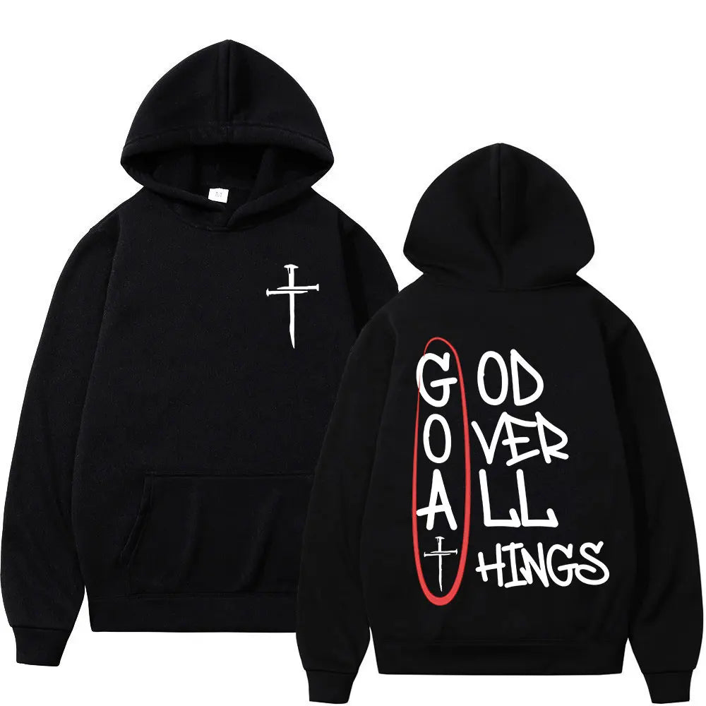 Jesus Faith Over Fear Hoodie