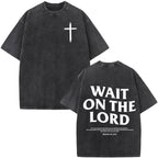 Jesus Faith Over Fear Bible Verse Tee