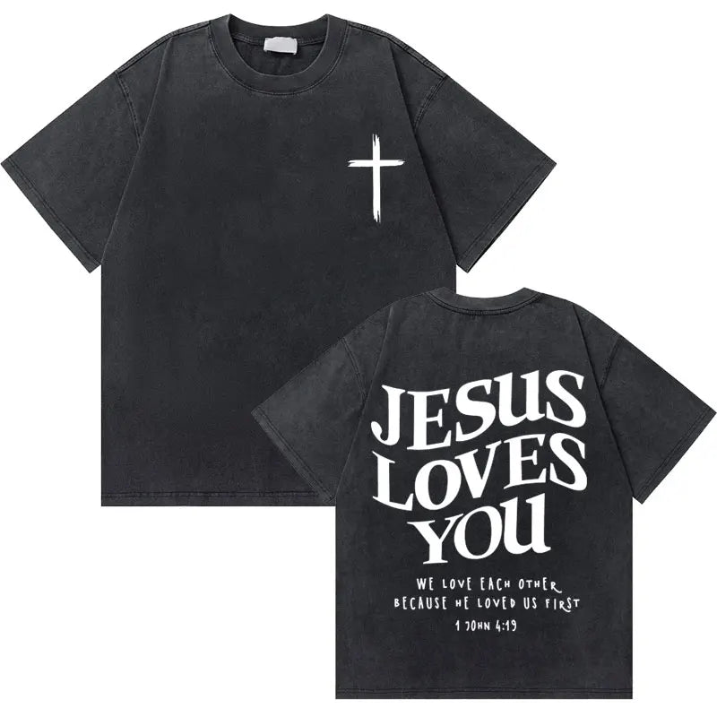 Jesus Good News Bible Verse Tee