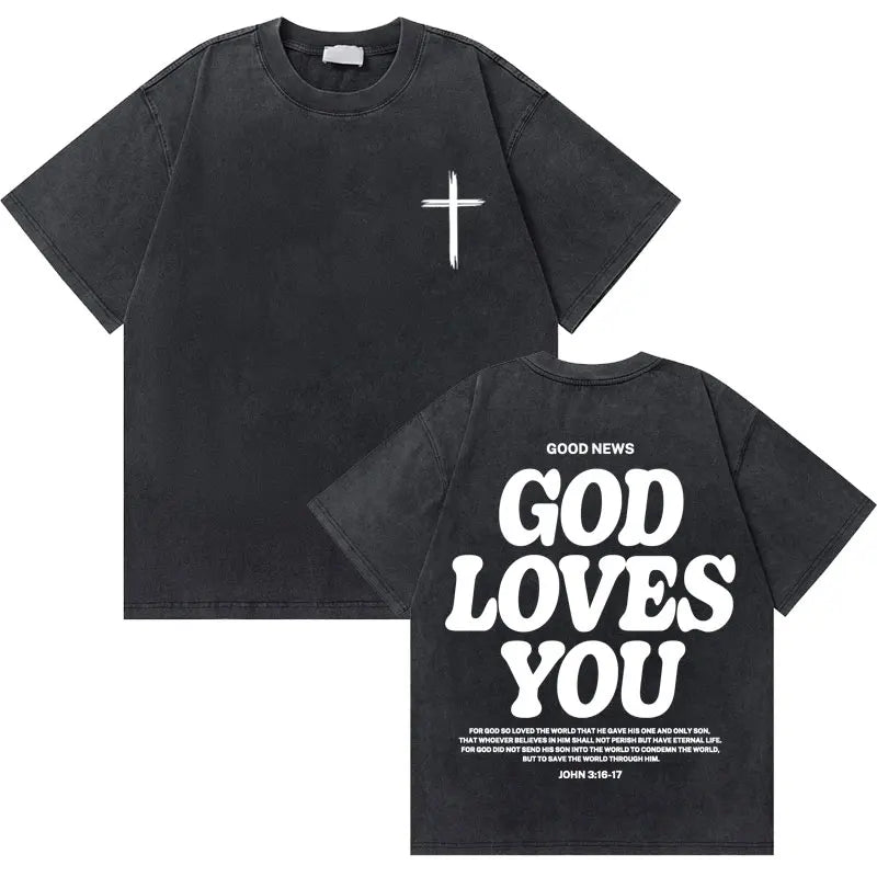 Jesus Faith Over Fear Verse Tee