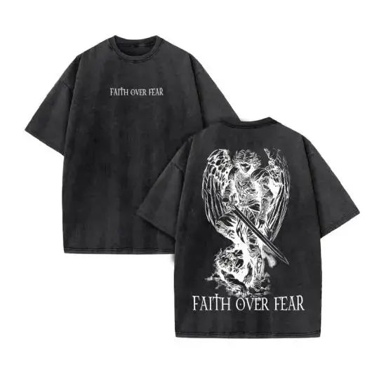 Jesus King Vintage Oversized Tee
